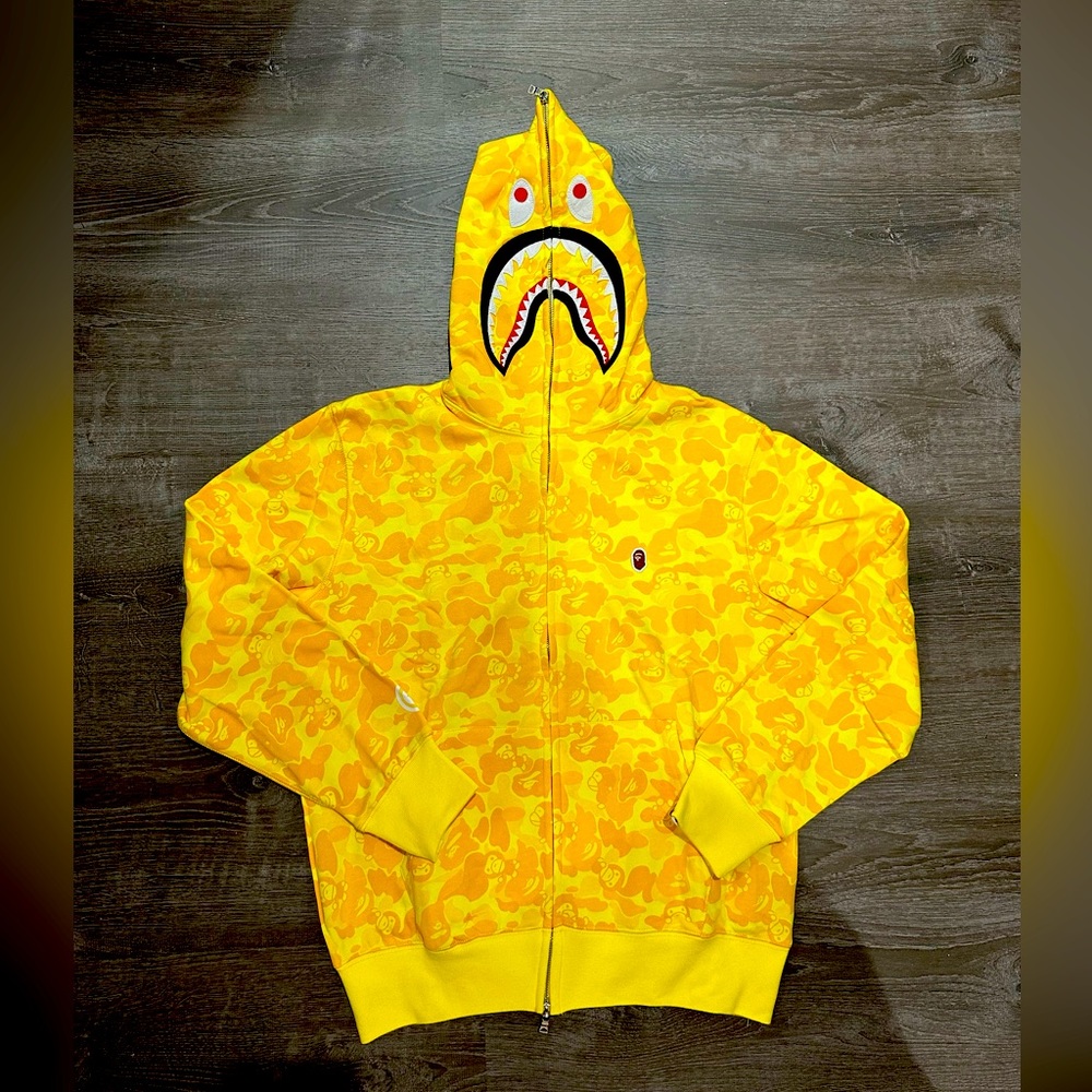 BAPE SHARK BABY MILO FULL ZIP HOODIE